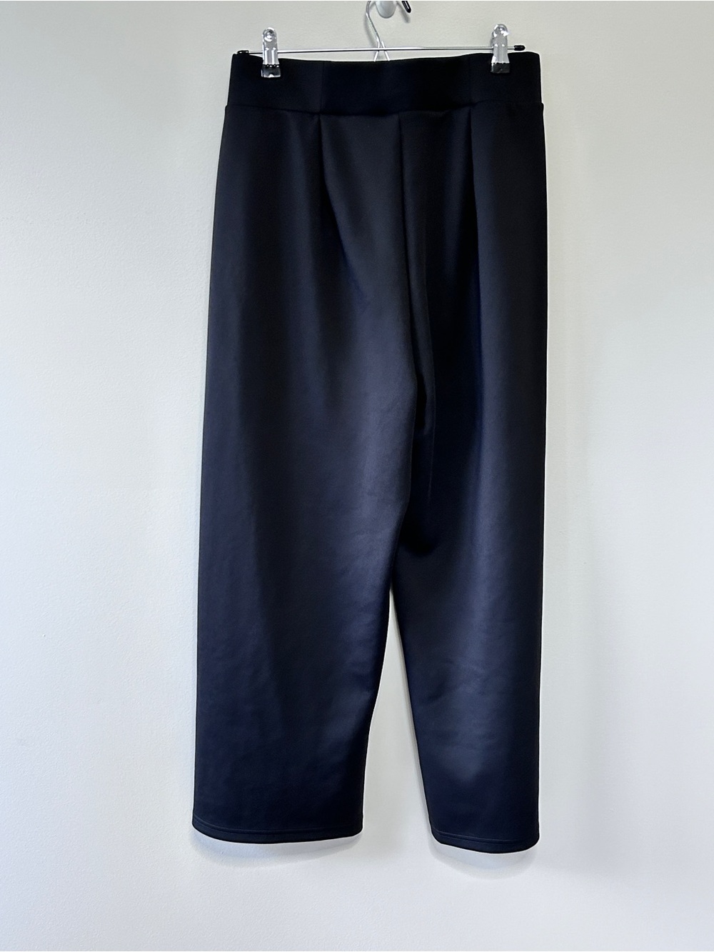 Adidas Women’s Mesium Black Wide Leg Pants Stretch Recycled Polyester 2025 - Picture 3 of 11